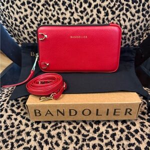 Bandolier Red/Gold Pouch